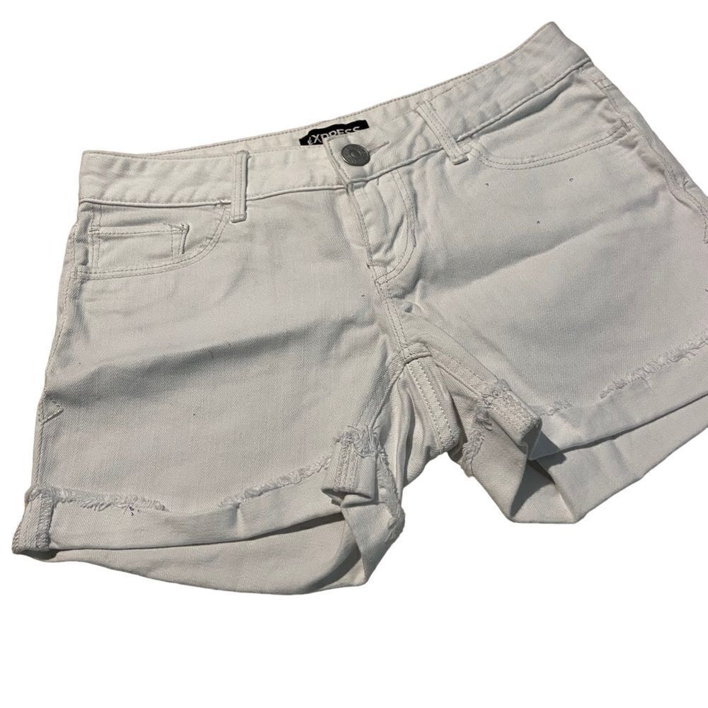 Express size 2 denim shorts great condition see pics